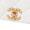 Chanel CC Quilted Lambskin Looping Chain Flap Secondhand