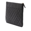 Chanel Medium Quilted Sheepskin Mademoiselle O Case Clutch Secondhand