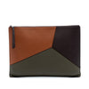 LOEWE Tricolor Leather Puzzle Clutch Secondhand