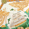 Secondhand Hermès Balade Oceane Silk Scarf 90