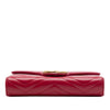 Gucci GG Marmont Matelasse Calfskin Wallet On Chain Secondhand