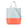 Celine Small Bicolor Leather Vertical Cabas Secondhand