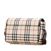 Burberry House Check Canvas Flap Crossbody Secondhand