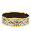 Hermès Wide Enamel Brazil Candeur Bangle 65 Secondhand