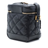 Saint Laurent Grain de Poudre Quilted 80s Vanity Bag Secondhand