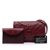 Chanel Diagonal Quilted Lambskin CC Signature Flap Secondhand