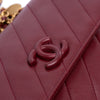 Chanel Diagonal Quilted Lambskin CC Signature Flap Secondhand