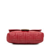 Fendi Zucca Embossed Leather Baguette Satchel Secondhand