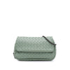Bottega Veneta Mini Nappa Intrecciato Expandable Chain Flap Crossbody Secondhand