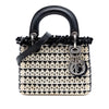 Dior Mini Canvas Bead and Sequin Embellished Lady Dior Secondhand