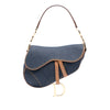 Dior Denim Saddle Bag Secondhand