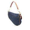 Dior Denim Saddle Bag Secondhand