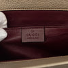 Gucci Metallic Calfskin Bamboo Tassel Clutch Secondhand