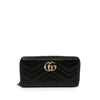 Gucci GG Marmont Matelasse Calfskin Zip Around Wallet Secondhand