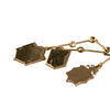 Louis Vuitton Gold Plated Enamel and Crystal Charm Pendant Necklace Secondhand