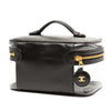 Chanel CC Vinyl and Calfskin Vanity Case Secondhand