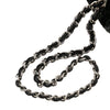 Chanel Quilted Velvet Camellia Wristlet Clutch Secondhand