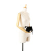 Chanel Quilted Velvet Camellia Wristlet Clutch Secondhand