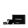 Chanel Quilted Velvet Camellia Wristlet Clutch Secondhand