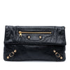 Balenciaga Lambskin Motocross Giant 12 Envelope Clutch Secondhand