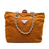 Prada Impuntu Tessuto Chain Tote Secondhand