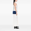 Saint Laurent Medium Quilted Chevron Sheepskin College Satchel Secondhand