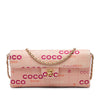 Chanel CC Chocolate Bar Canvas Logo East West Flap Secondhand