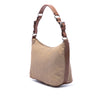 Prada Saffiano Trimmed Tessuto Shoulder Bag Secondhand