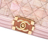 Chanel Mini Quilted Tweed and Lambskin Boy Flap Secondhand