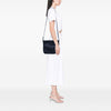 Prada Saffiano Trimmed Tessuto Zip Top Crossbody Secondhand