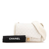 Chanel Quilted Lambskin and Shearling CC Muff Flap Secondhand