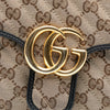 Gucci Medium GG Marmont Matelasse Diagonal GG Canvas Shoulder Bag Secondhand