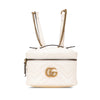 Gucci Mini GG Marmont Matelasse Leather Round Backpack Secondhand