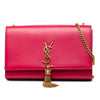 Saint Laurent Medium Smooth Calfskin Classic Monogram Kate Tassel Crossbody Secondhand