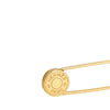 Hermès Gold Plated Clou de Selle Safety Pin Brooch Secondhand