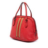 Gucci Mini Leather Web Dome Satchel Secondhand