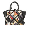 Fendi Mini Calfskin Studded Geometric 3Jours Satchel Secondhand