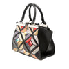 Fendi Mini Calfskin Studded Geometric 3Jours Satchel Secondhand