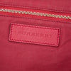 Secondhand Burberry Small Haymarket Check Coated Canvas and Calfskin Canterbury Tote