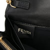 Fendi Zucca Embossed Leather Baguette Wallet On Chain Secondhand