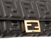 Fendi Zucca Embossed Leather Baguette Wallet On Chain Secondhand