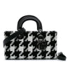 Dior Medium Canvas Macro Houndstooth Lady D Joy Secondhand