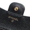 Chanel CC Quilted Caviar Compact Flap Wallet Secondhand