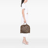 Stella McCartney Falabella Leopard Printed Canvas Fold Over Tote Secondhand