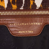 Stella McCartney Falabella Leopard Printed Canvas Fold Over Tote Secondhand