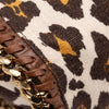 Stella McCartney Falabella Leopard Printed Canvas Fold Over Tote Secondhand