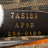Fendi Nano Zucca Straw and Canvas Step Out Bag Secondhand