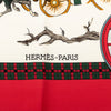Hermès L Hiver en Poste Silk Scarf 90 Secondhand