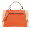 Ferragamo Small Tricolor Leather Gancini Sofia Satchel Secondhand