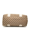 Gucci Medium GG Canvas Bamboo Libeccio Tote Secondhand